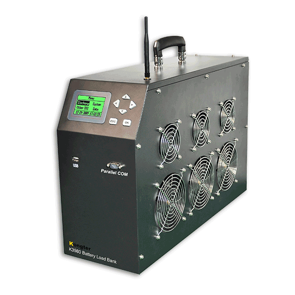 Battery load bank, battery load test, battery capacity tester - Kongter